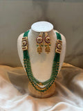 Meher Emerald Beaded Layered Bridal Set