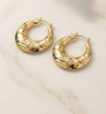 Zara Filigree Statement Hoops
