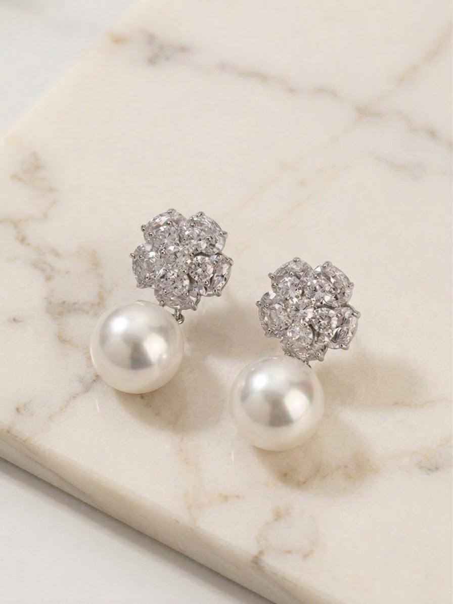 Perle Grande CZ & Pearl Drops