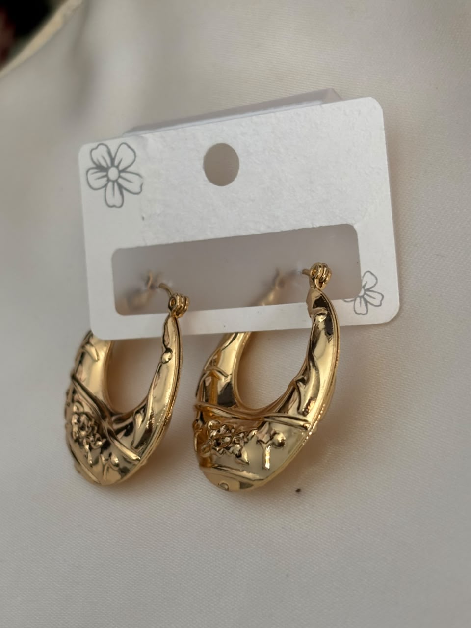 Zara Filigree Statement Hoops