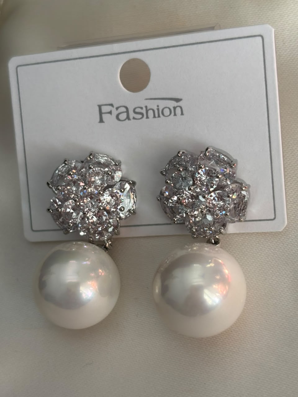 Perle Grande CZ & Pearl Drops