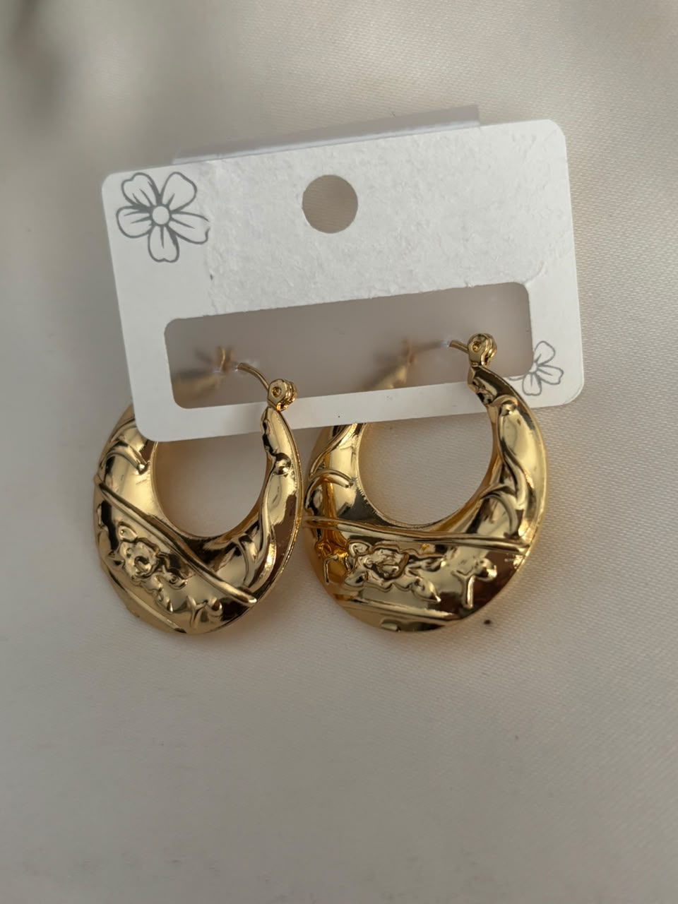 Zara Filigree Statement Hoops