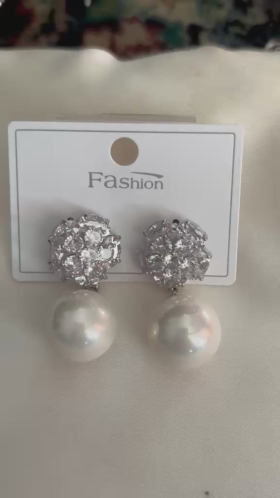 Perle Grande CZ & Pearl Drops